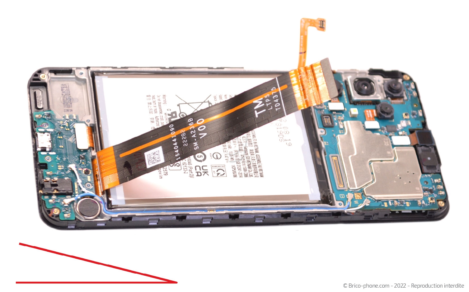 Comment changer le bloc écran  sur Galaxy A23 (5G) photo 4