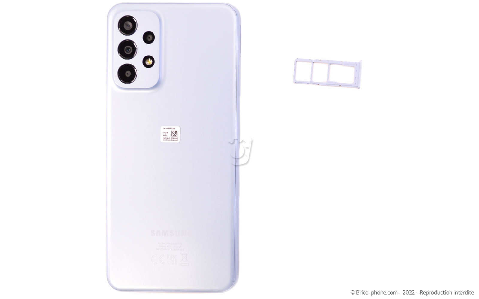 Comment changer le bloc écran  sur Galaxy A23 (5G) photo 4