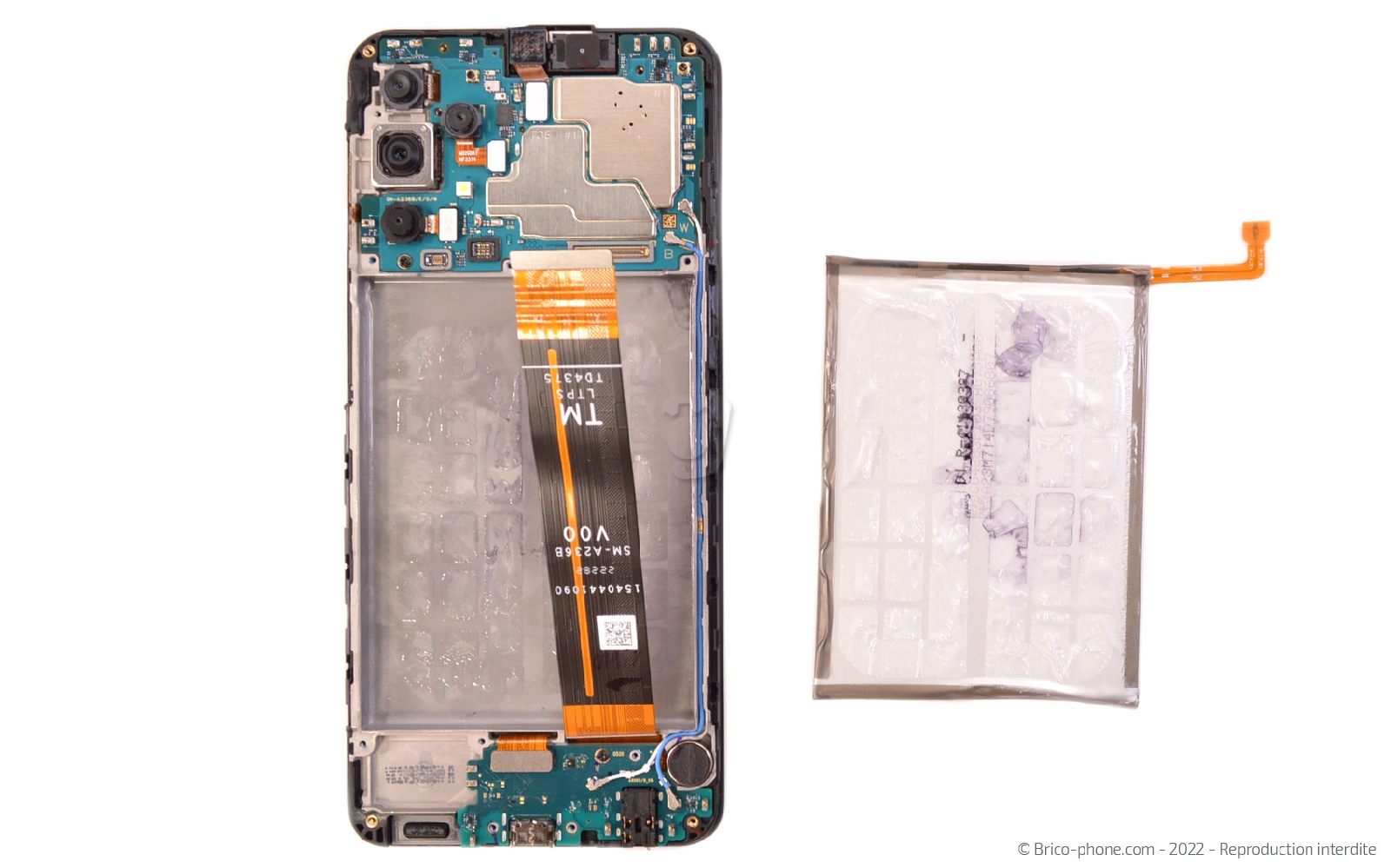 Comment changer le bloc écran  sur Galaxy A23 (5G) photo 2