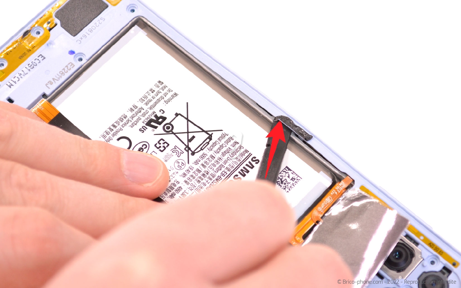 Comment changer le bloc écran  sur Galaxy A23 (5G) photo 2