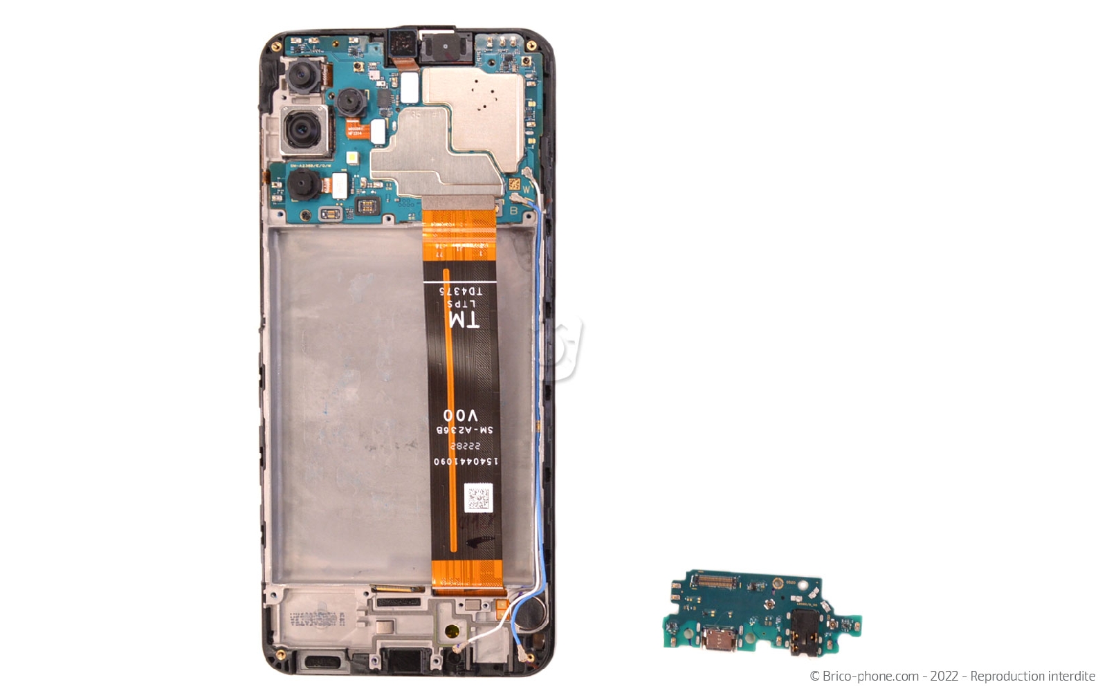 Comment changer le bloc écran  sur Galaxy A23 (5G) photo 3