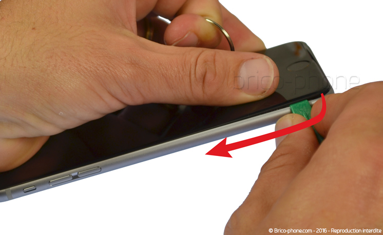 Changement d'écran (vitre+LCD) sans éléments prémontés sur iPhone 6S Plus photo 1