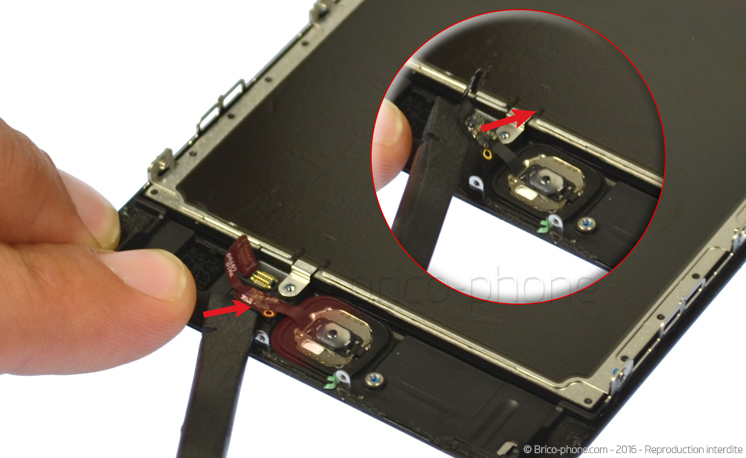 Changement d'écran (vitre+LCD) sans éléments prémontés sur iPhone 6S Plus photo 1