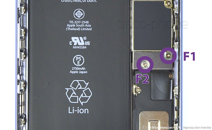 Changement d'écran (vitre+LCD) sans éléments prémontés sur iPhone 6S Plus photo 1