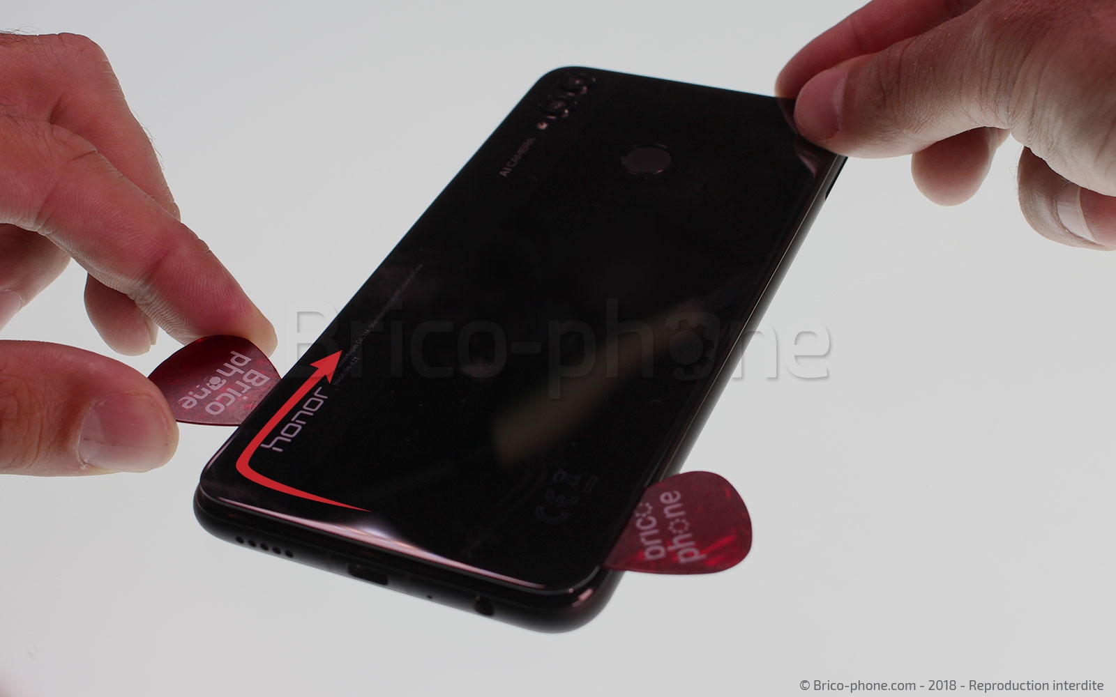 Changement d'écran (vitre+LCD) sur Honor 8X photo 1