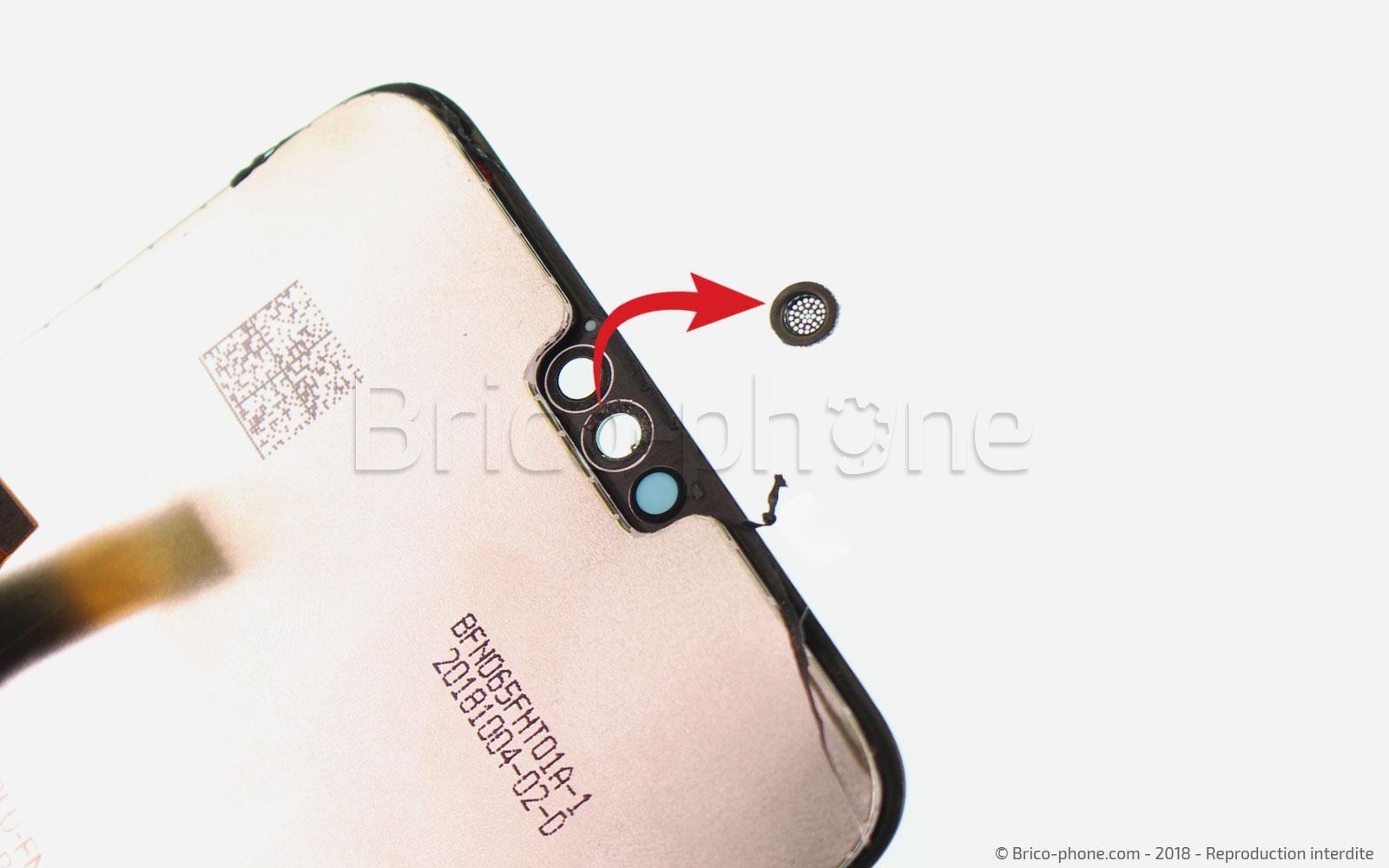 Changement d'écran (vitre+LCD) sur Honor 8X photo 2