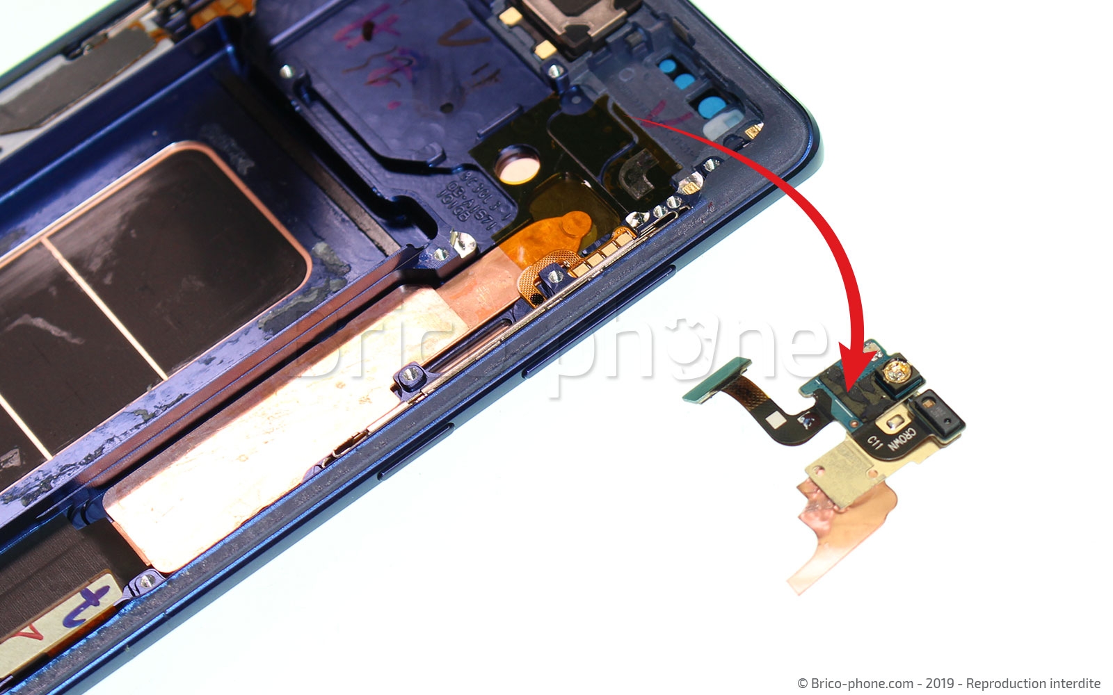 Démontage complet sur Galaxy Note 9 photo 2