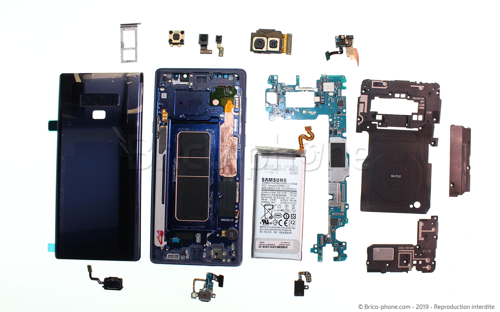 Démontage complet sur Galaxy Note 9 photo 1