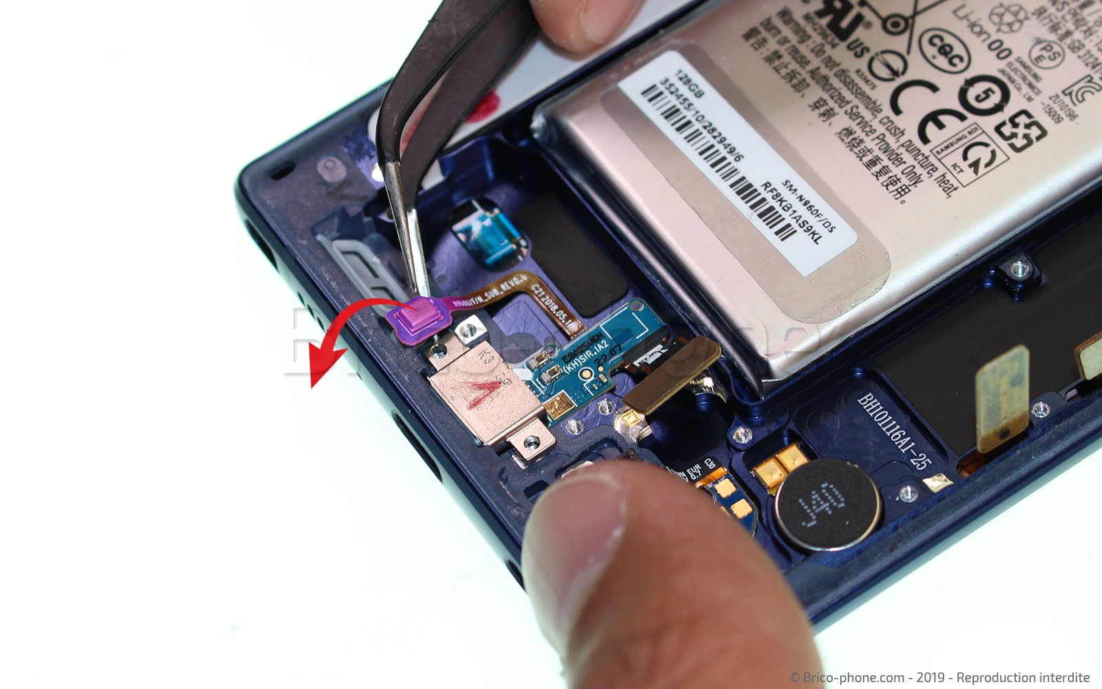Démontage complet sur Galaxy Note 9 photo 1