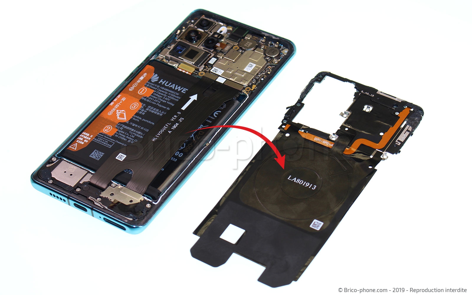 Démontage complet sur P30 Pro photo 4