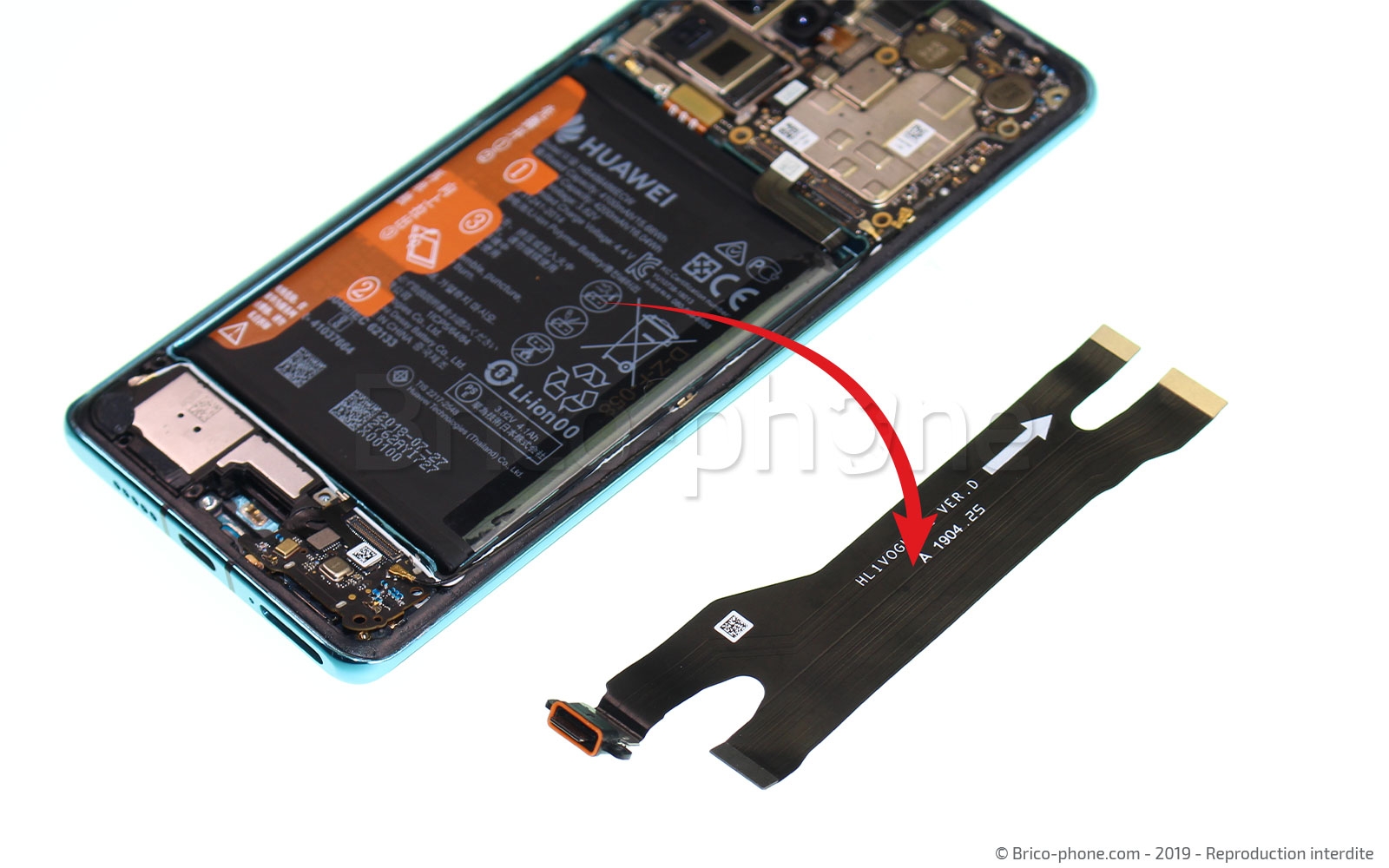 Démontage complet sur P30 Pro photo 4