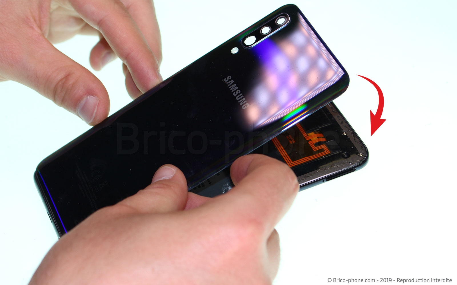 Démontage complet sur Galaxy A50 photo 3