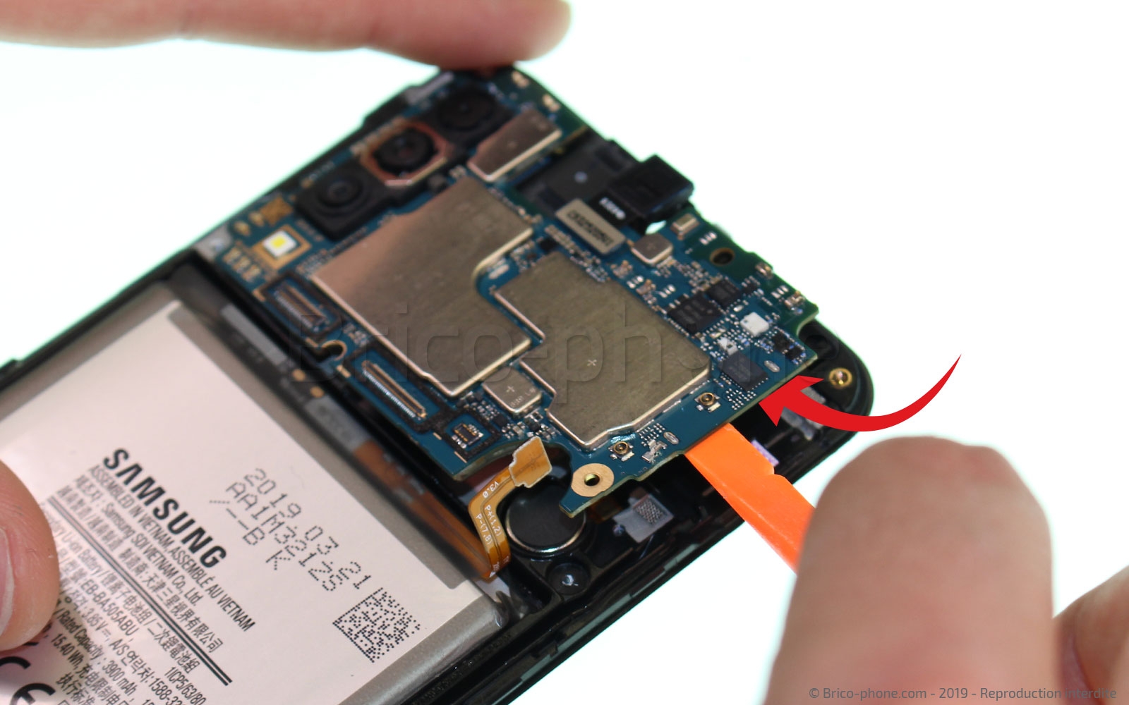 Démontage complet sur Galaxy A50 photo 2