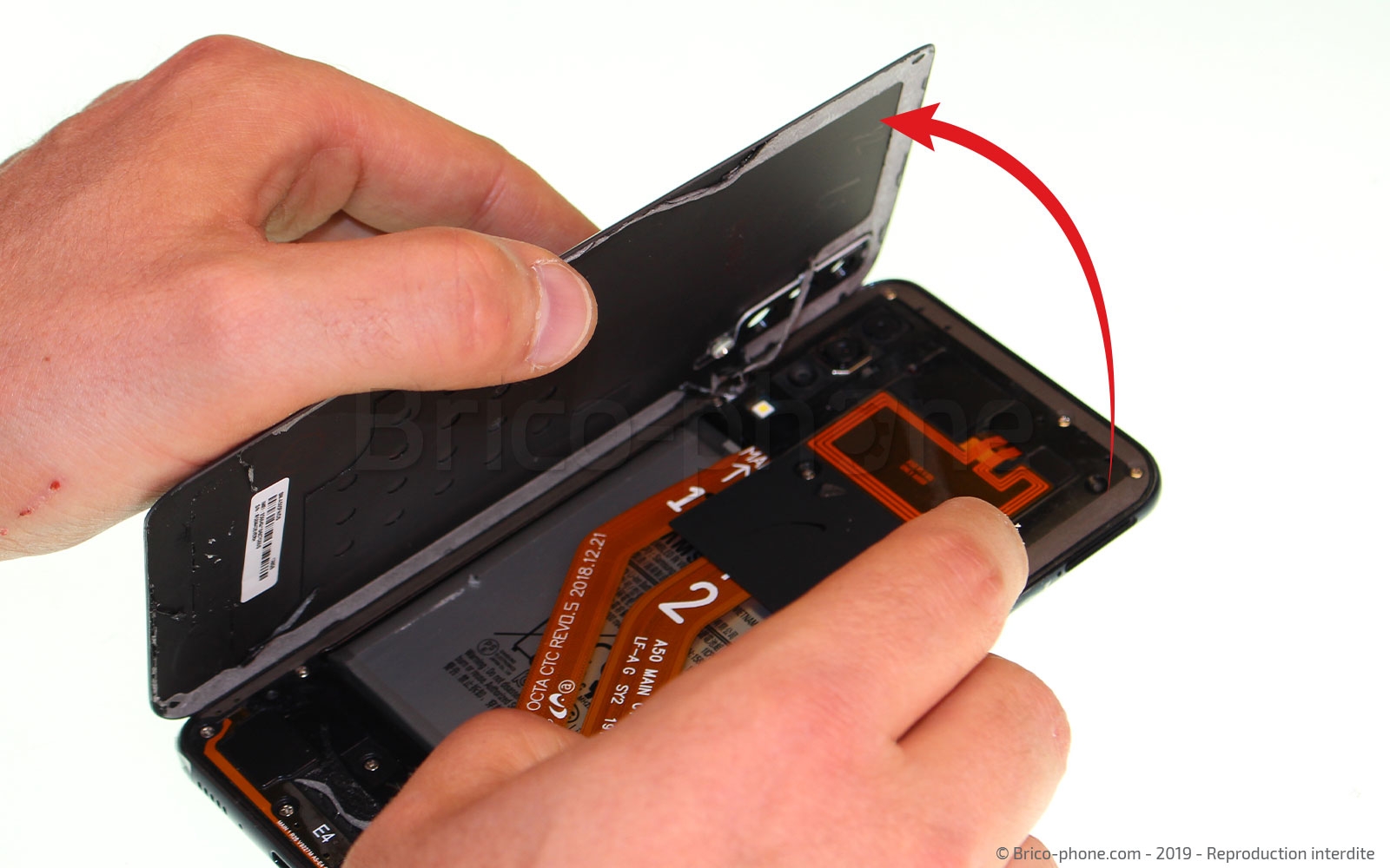 Démontage complet sur Galaxy A50 photo 3