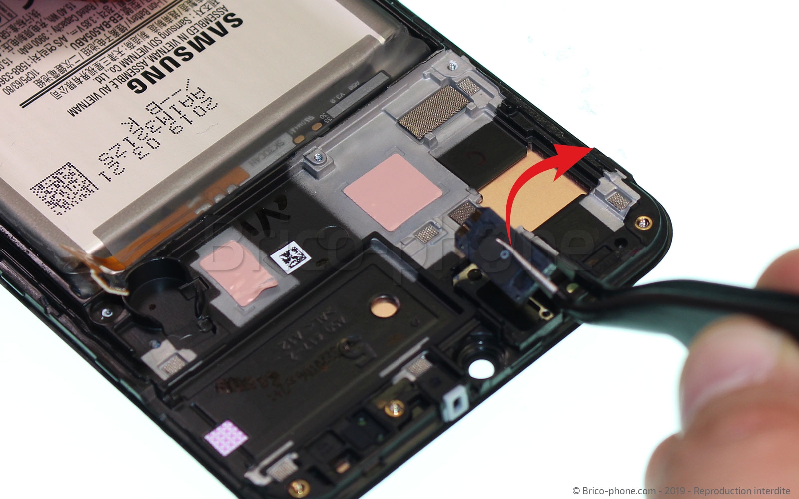 Démontage complet sur Galaxy A50 photo 2