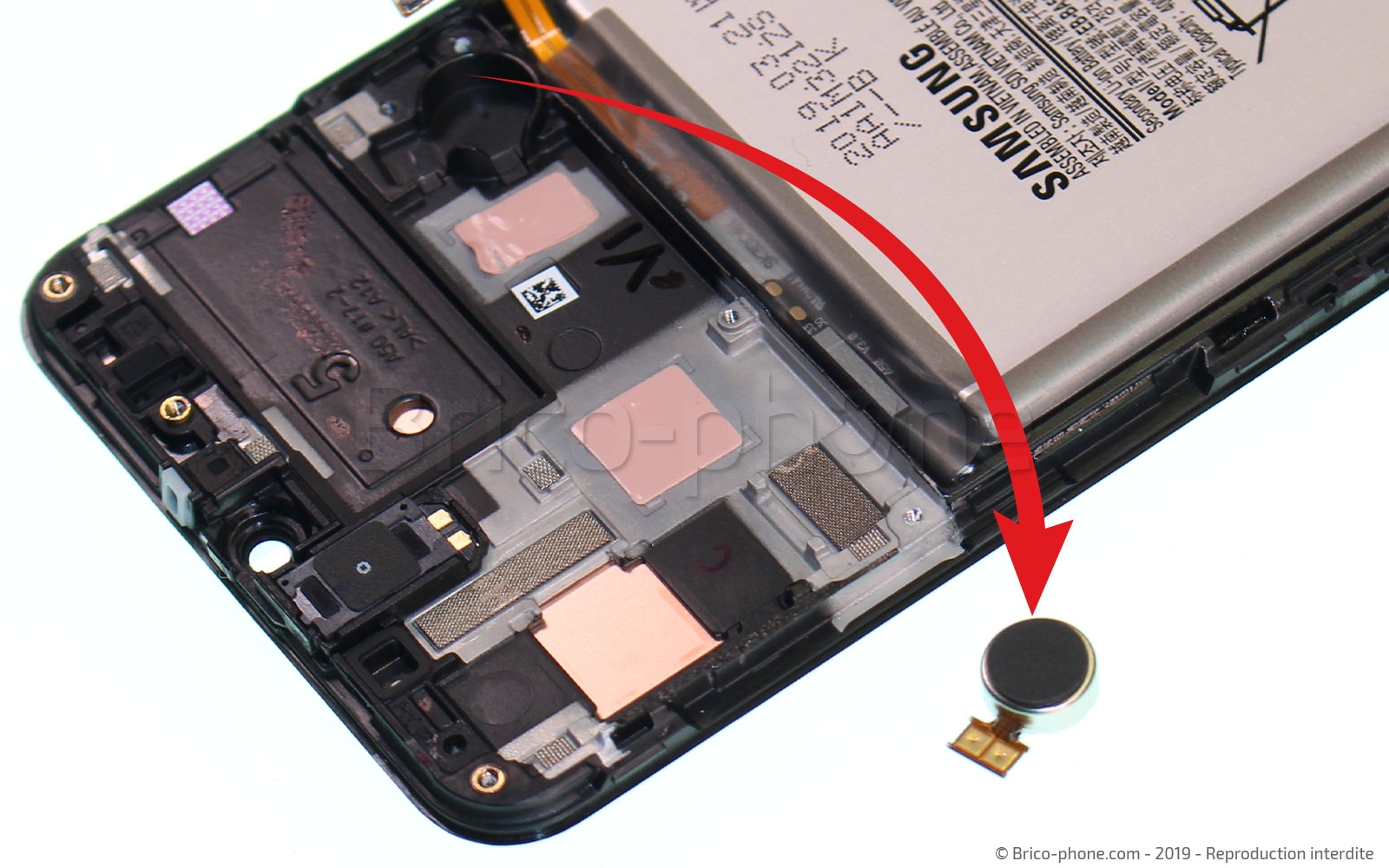 Démontage complet sur Galaxy A50 photo 3