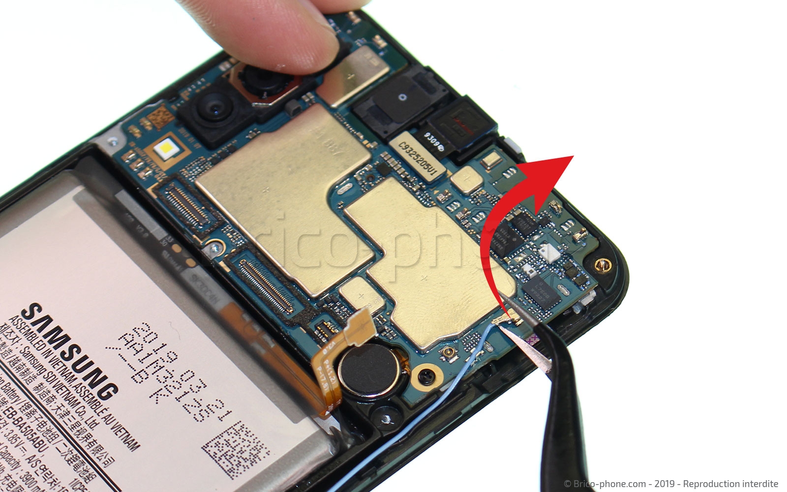 Démontage complet sur Galaxy A50 photo 3