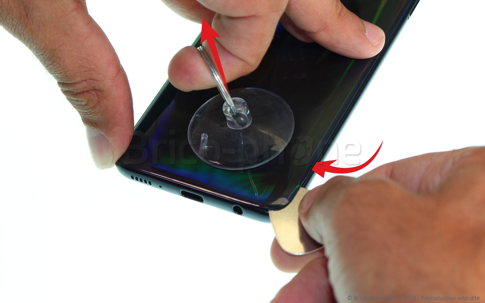 Démontage complet sur Galaxy A40 photo 3