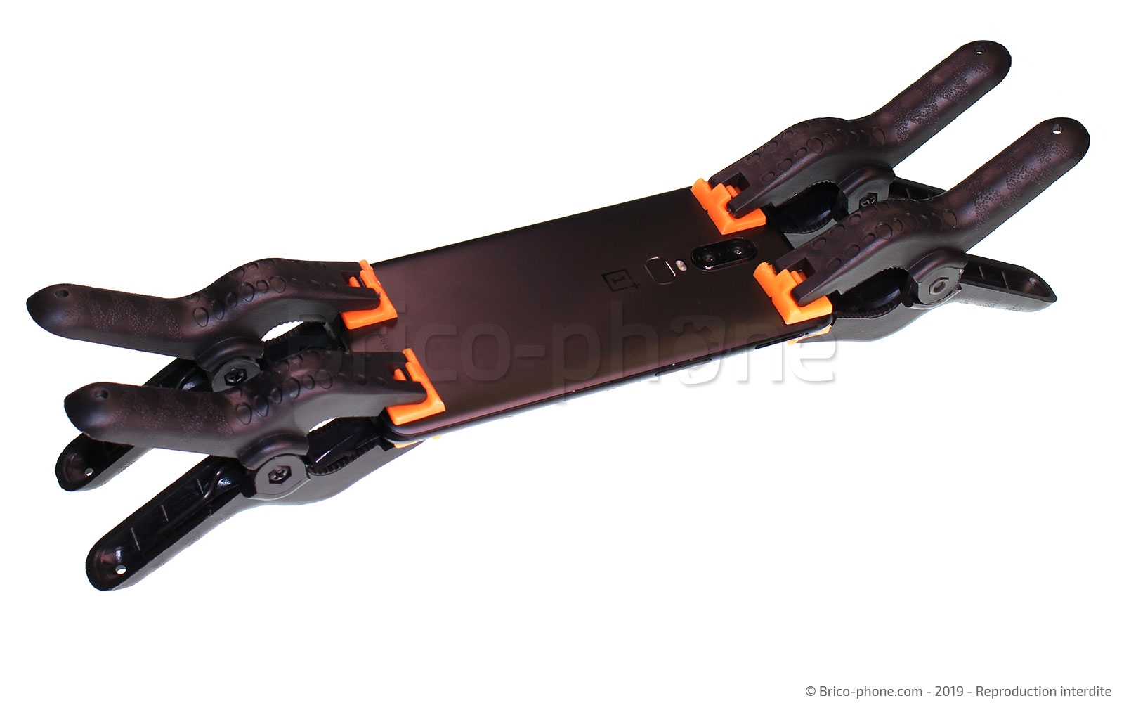 Changement de la vitre arrière sur OnePlus 6 photo 4