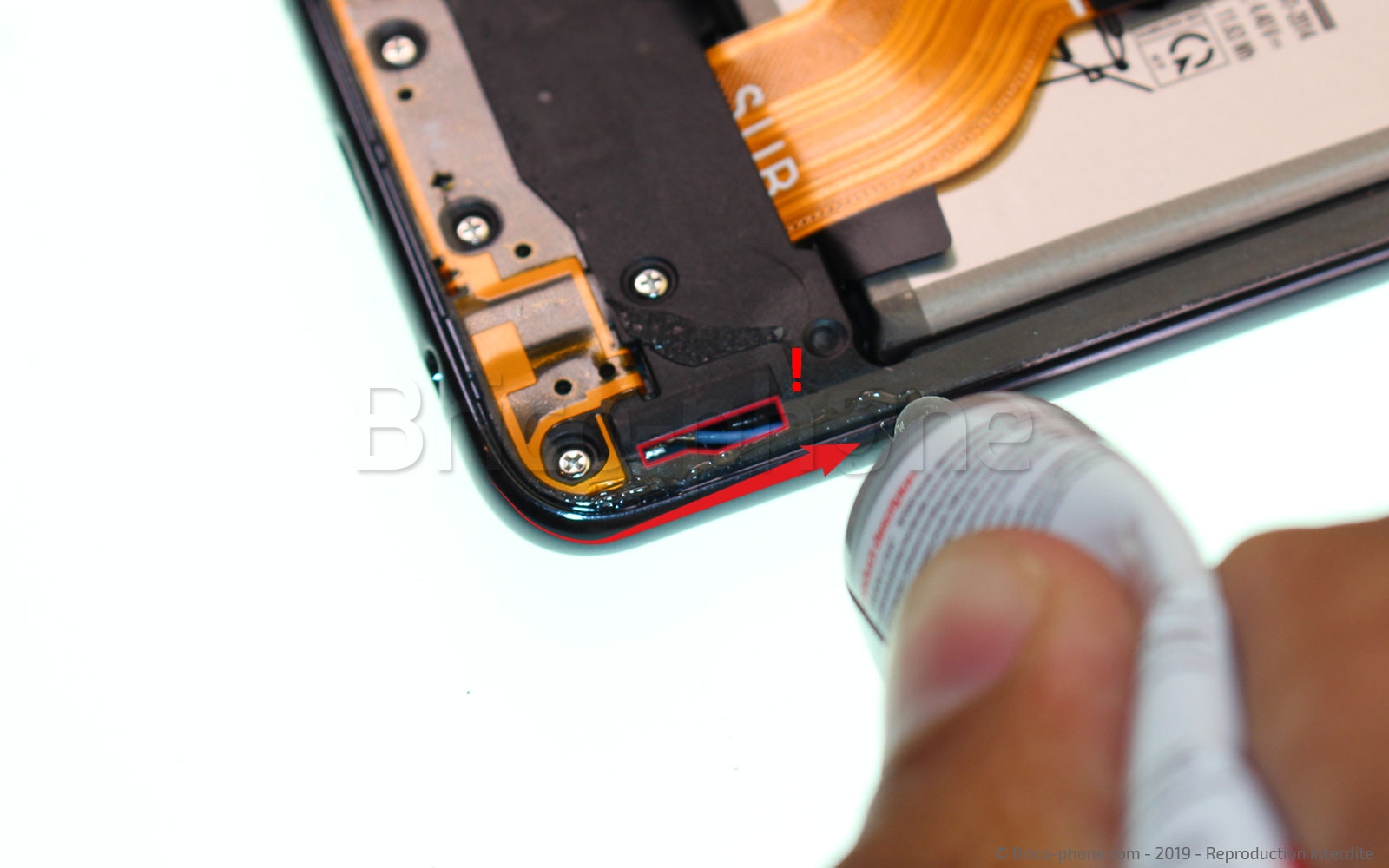 Changement de dock sur Galaxy A40 photo 2