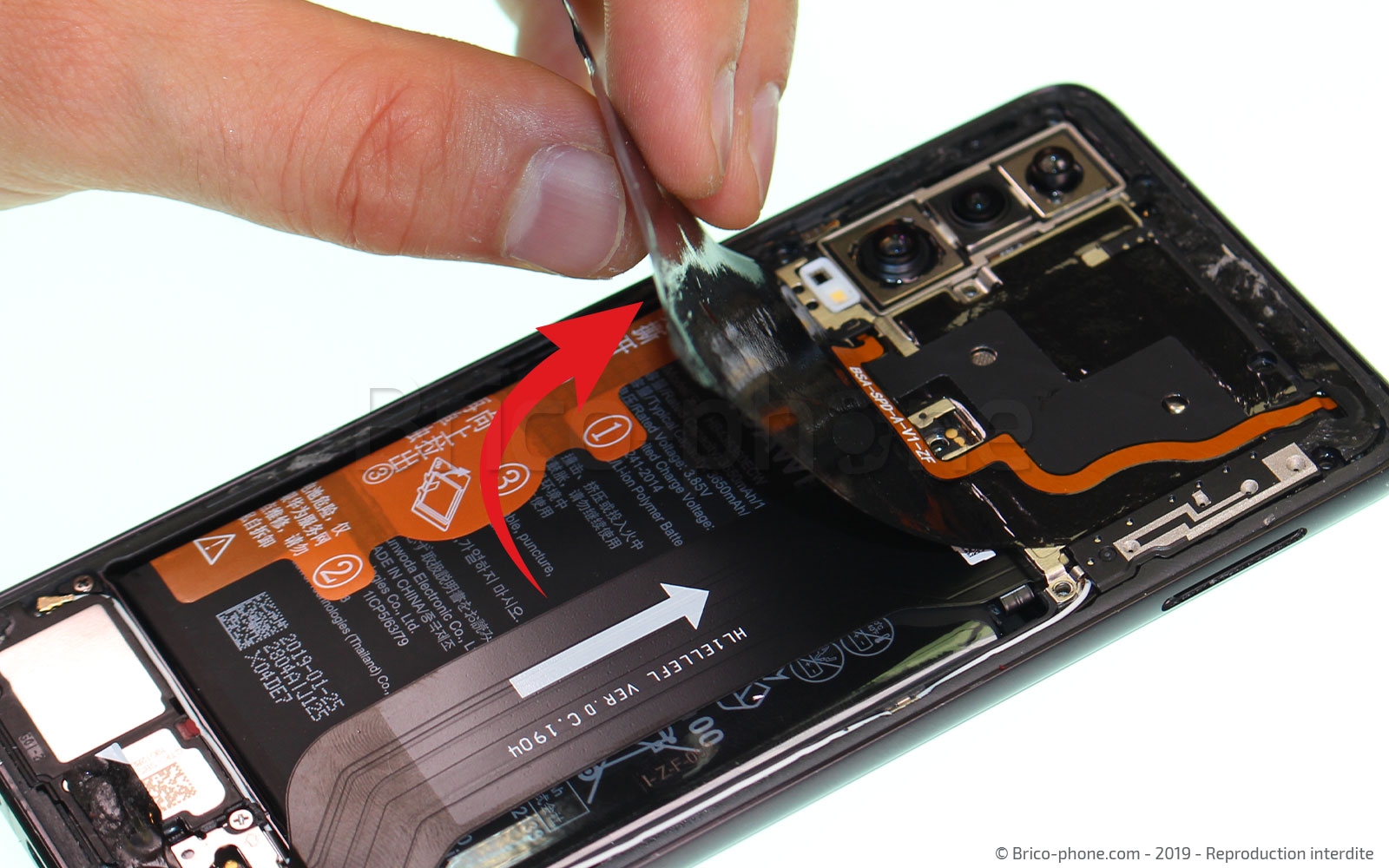 Démontage complet sur P30 photo 2