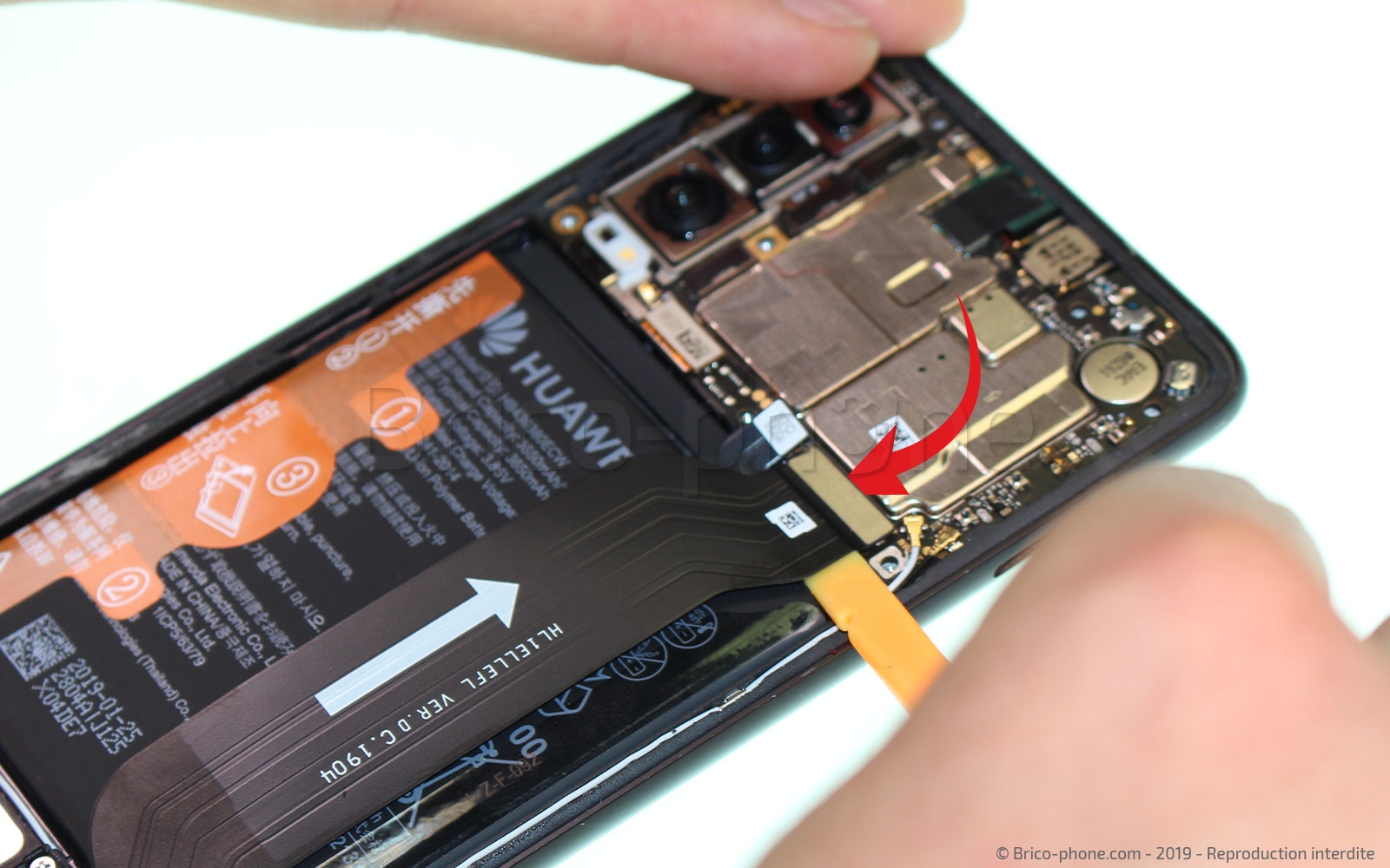 Démontage complet sur P30 photo 2