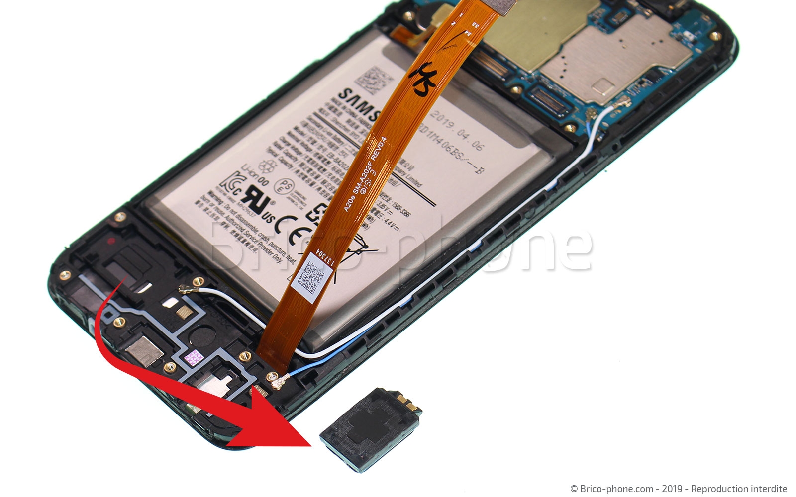 Démontage complet sur Galaxy A20e photo 3