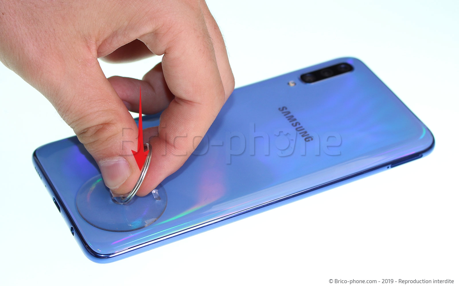 Démontage complet sur Galaxy A70 photo 4