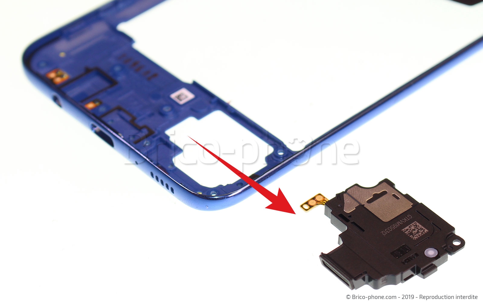 Démontage complet sur Galaxy A70 photo 3