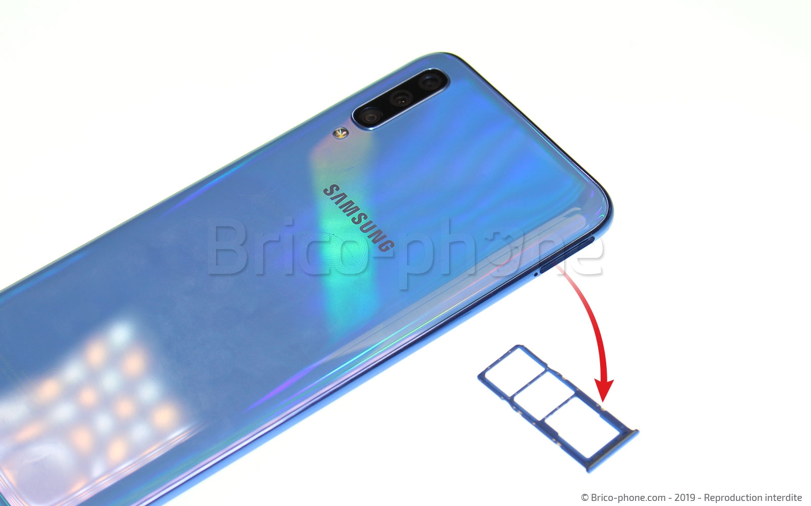 Démontage complet sur Galaxy A70 photo 4