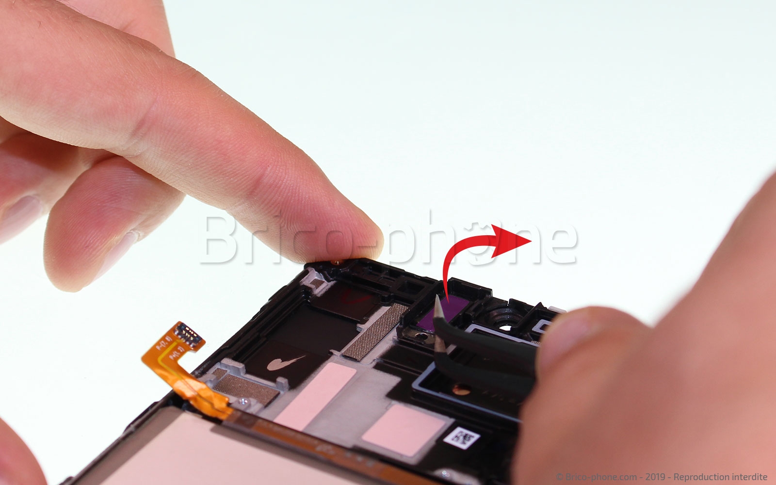 Démontage complet sur Galaxy A70 photo 3