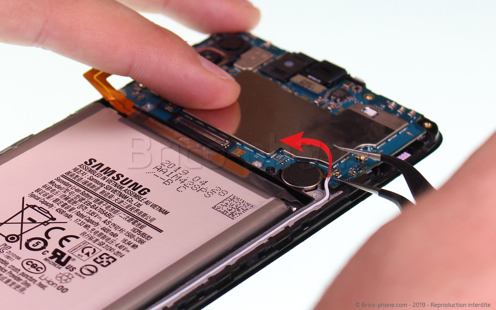 Démontage complet sur Galaxy A70 photo 1