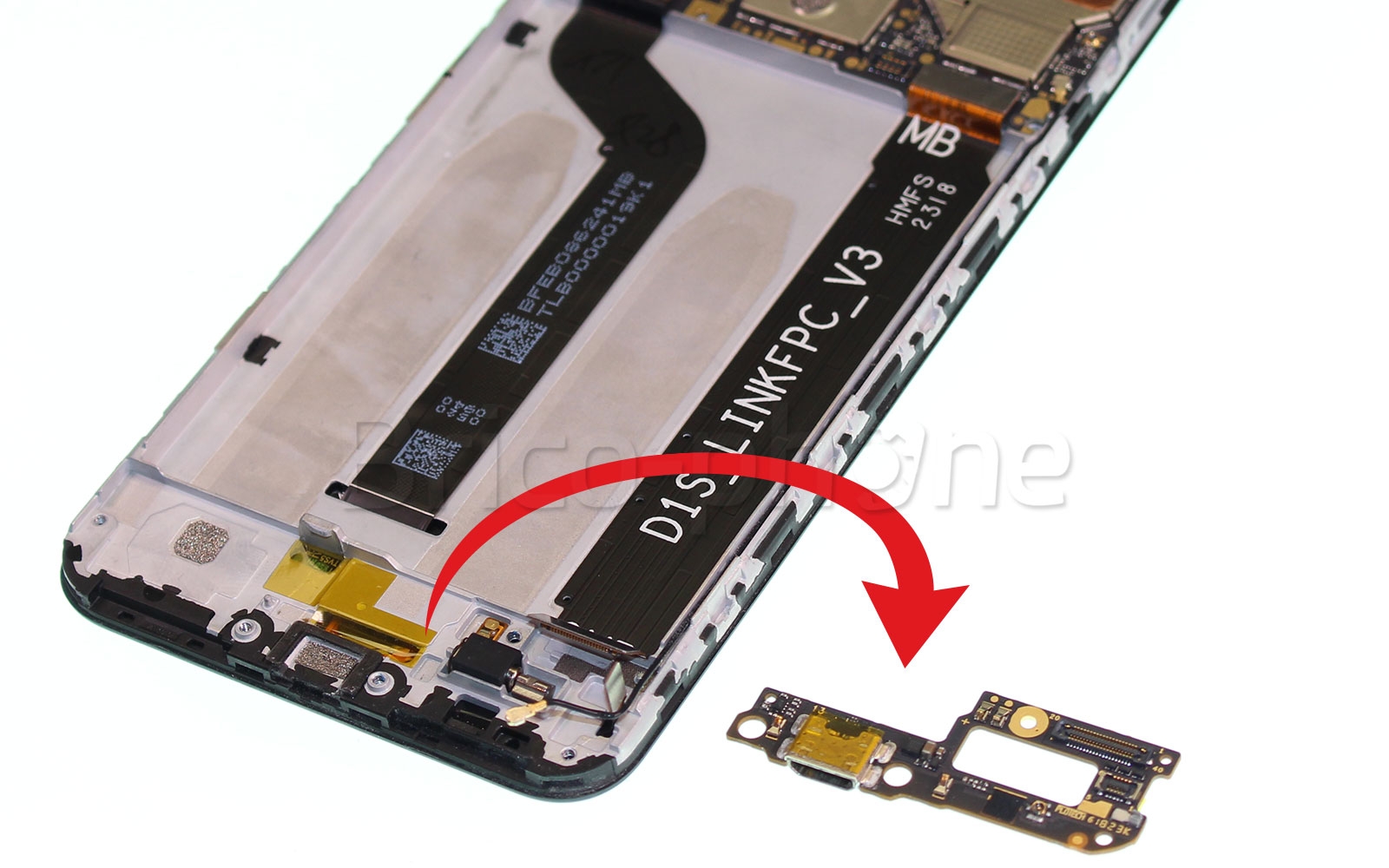 Démontage complet sur Mi A2 Lite photo 2