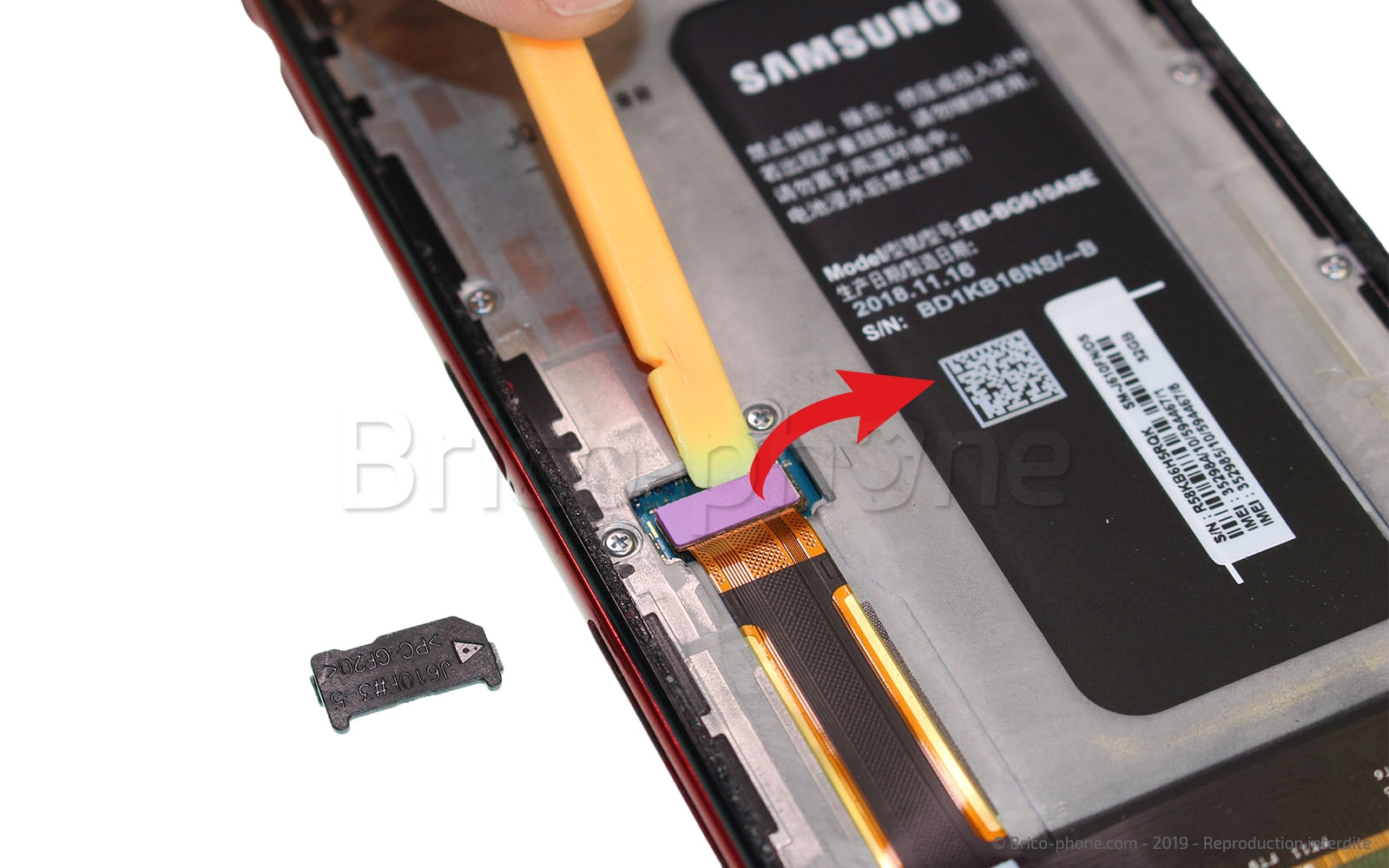 Démontage complet sur Galaxy J6 Plus photo 2