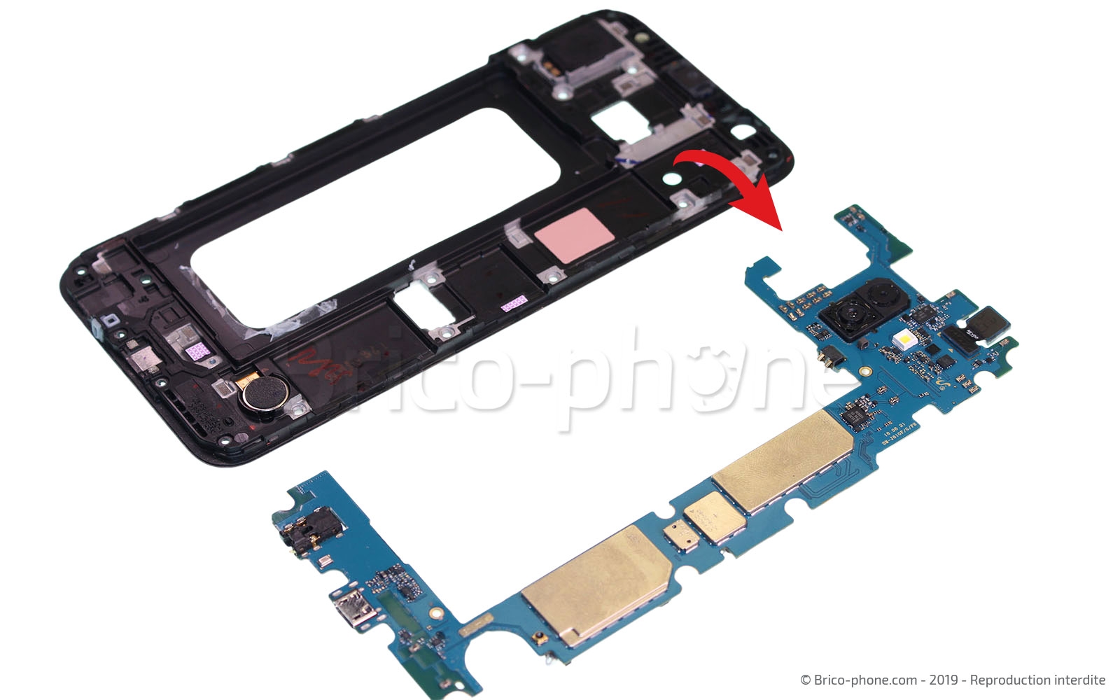 Démontage complet sur Galaxy J6 Plus photo 3