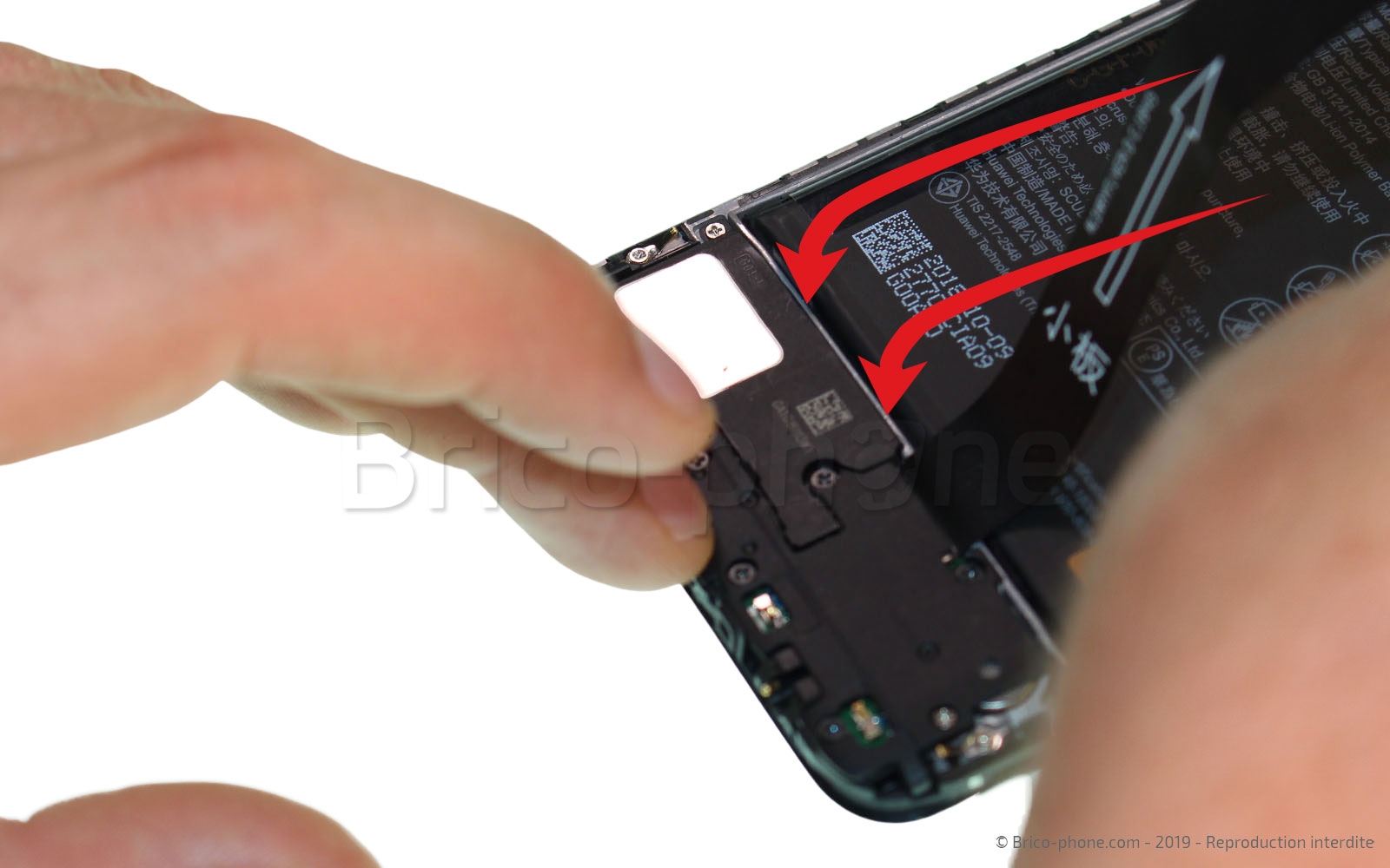 Changement de batterie sur P Smart 2019 photo 3