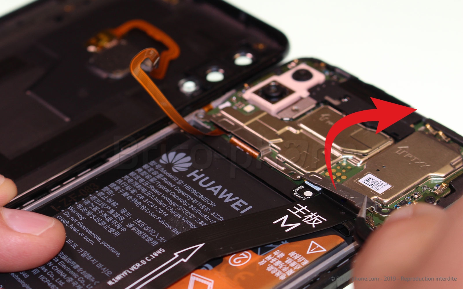 Changement de batterie sur P Smart 2019 photo 2