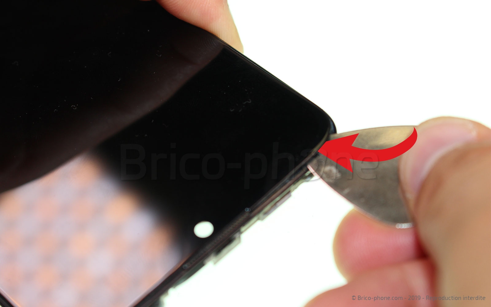 Changement d'écran vitre et LCD sur P Smart 2019 photo 3