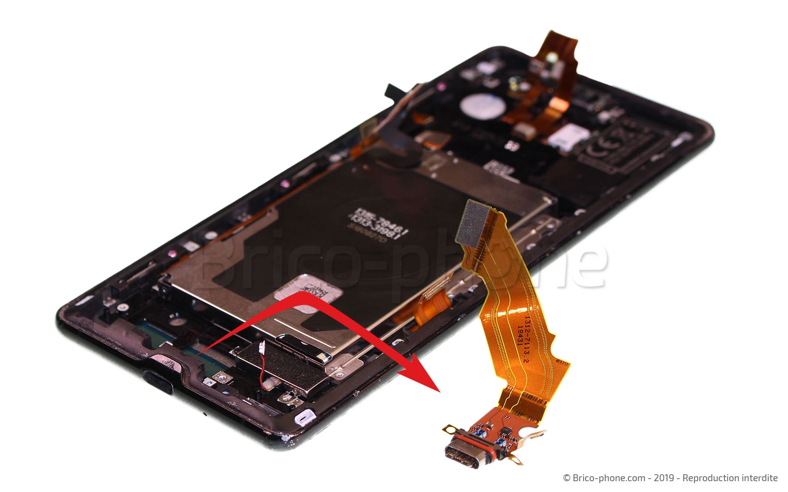 Changement de batterie sur Xperia XZ3 photo 2