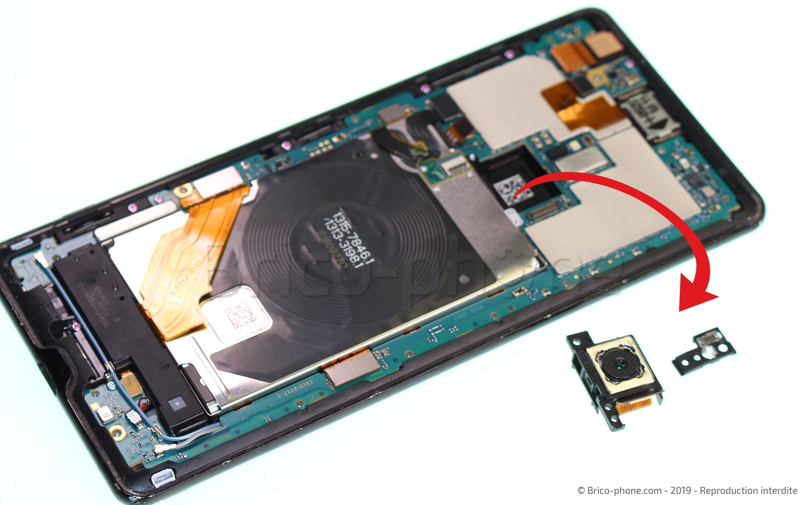 Changement de batterie sur Xperia XZ3 photo 2