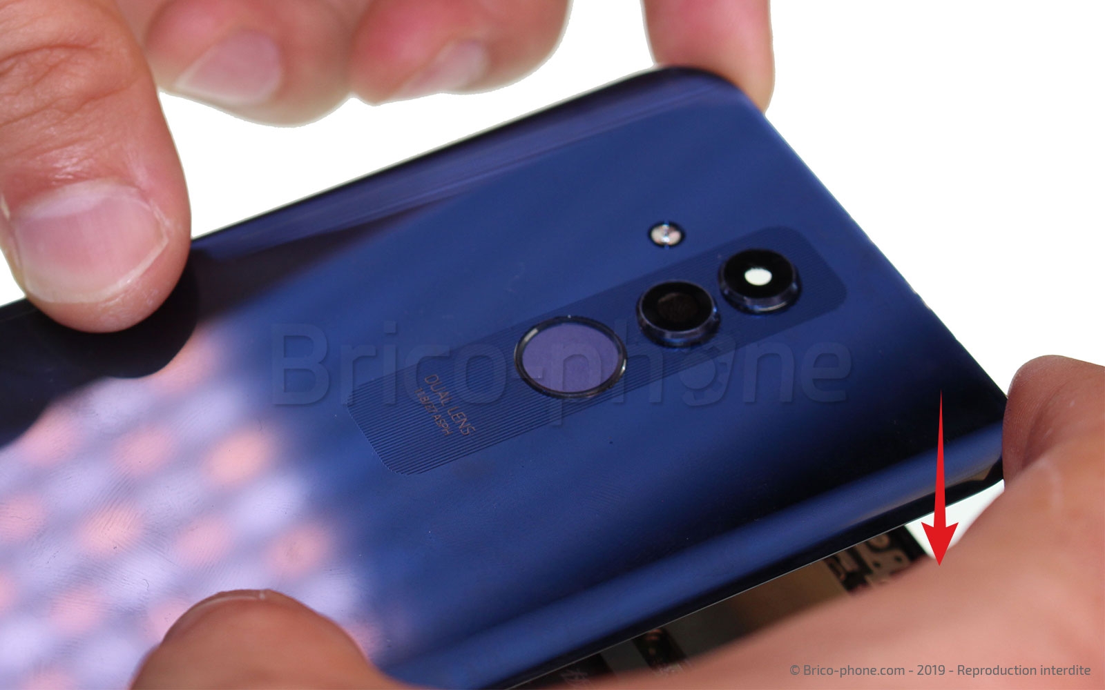 Changement de connecteur de charge sur Mate 20 Lite photo 2