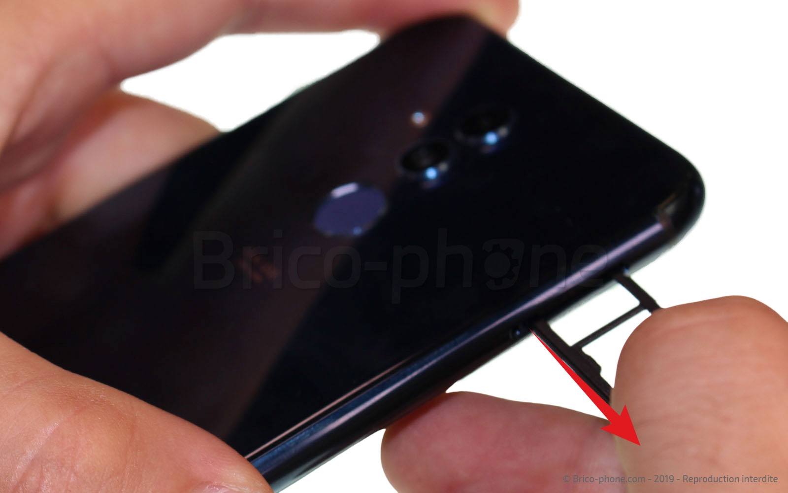 Changement de bloc écran (vitre + LCD) sur Mate 20 Lite photo 2