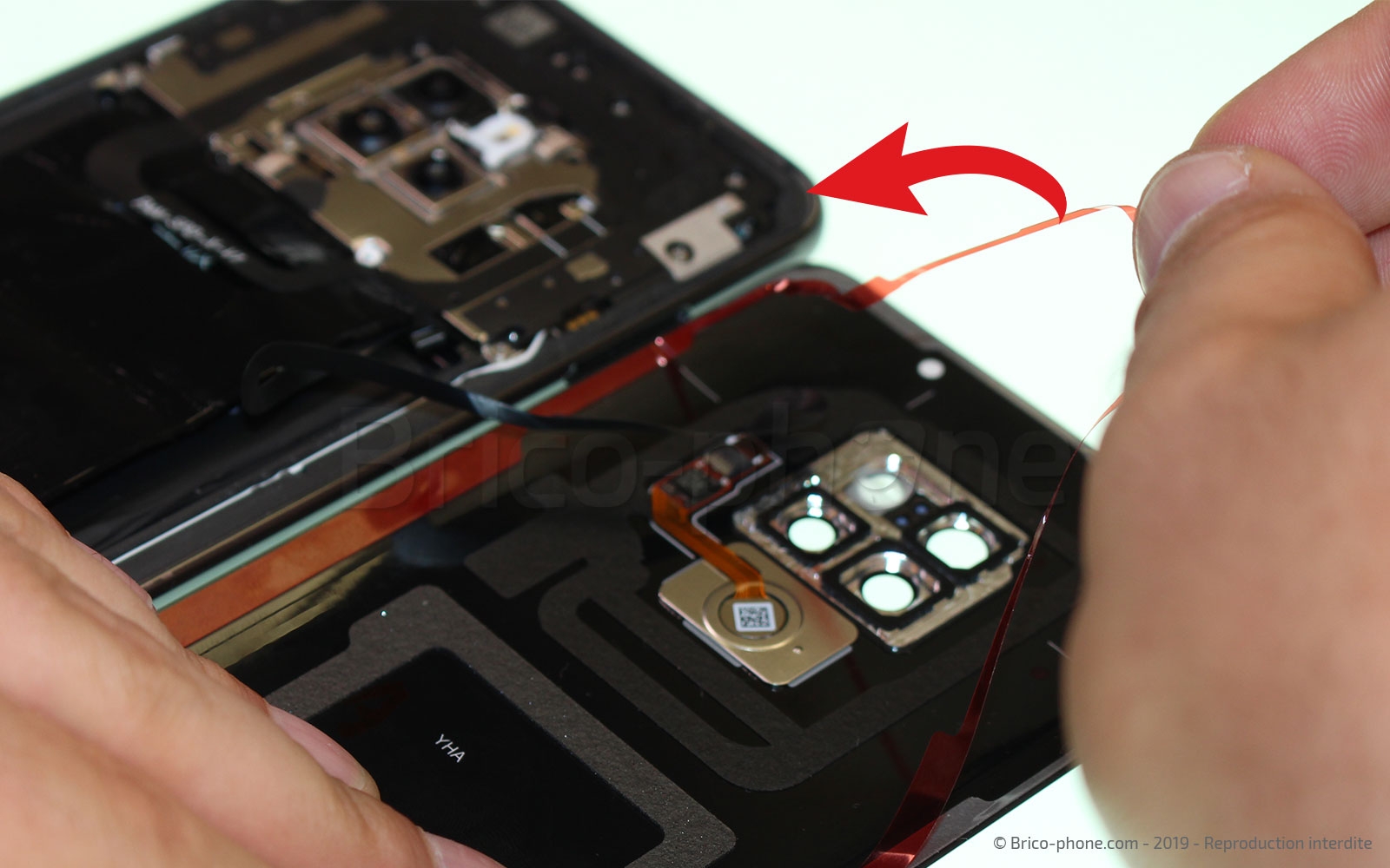 Changement de coque arrière sur Mate 20 photo 2