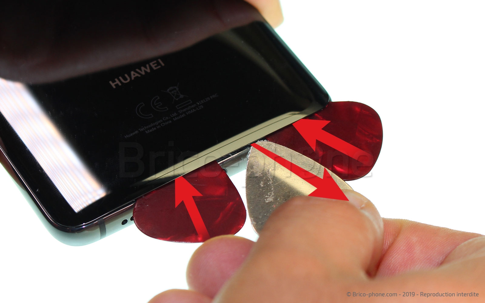 Changement de connecteur de charge sur Mate 20 photo 4