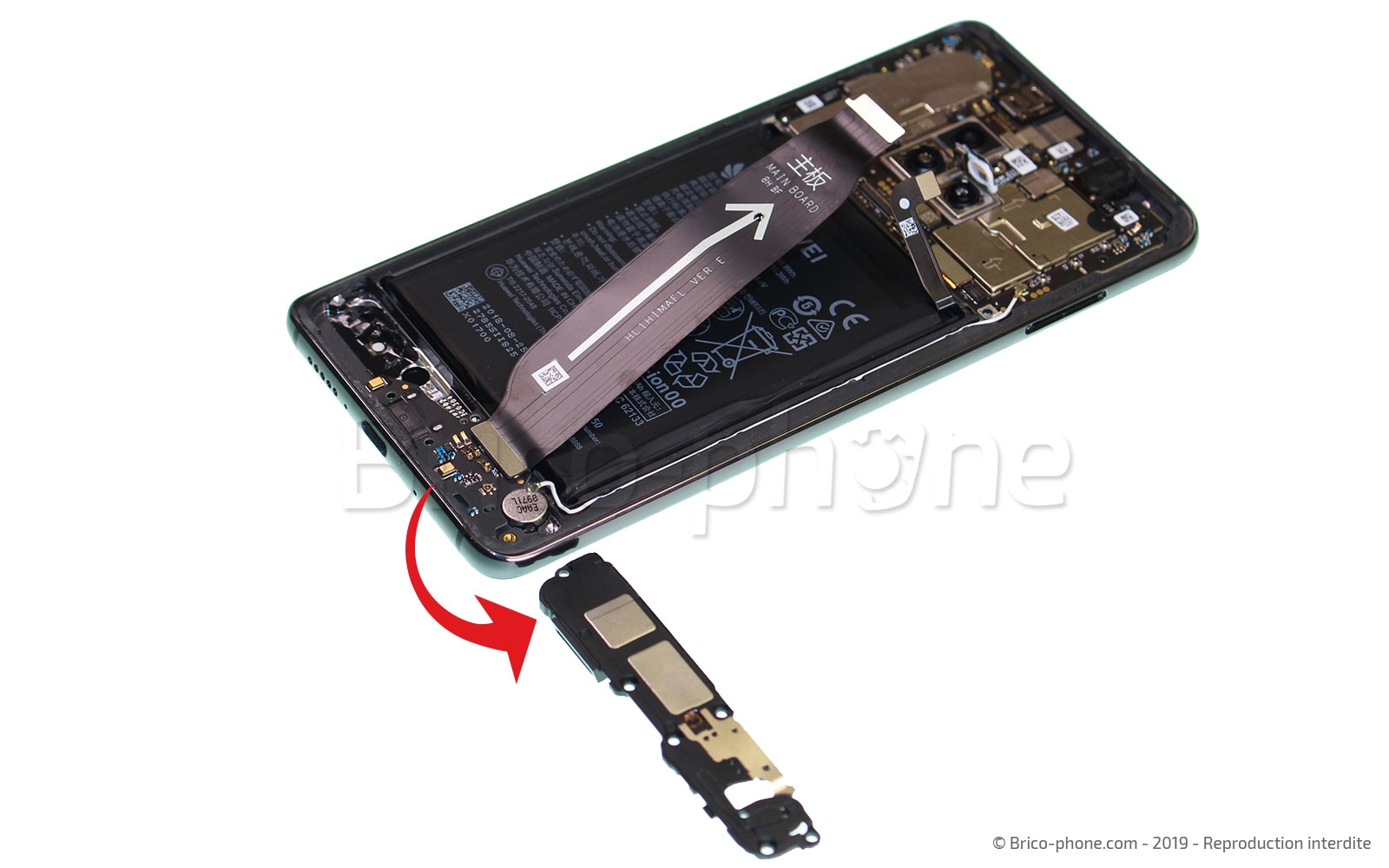 Changement de connecteur de charge sur Mate 20 photo 4