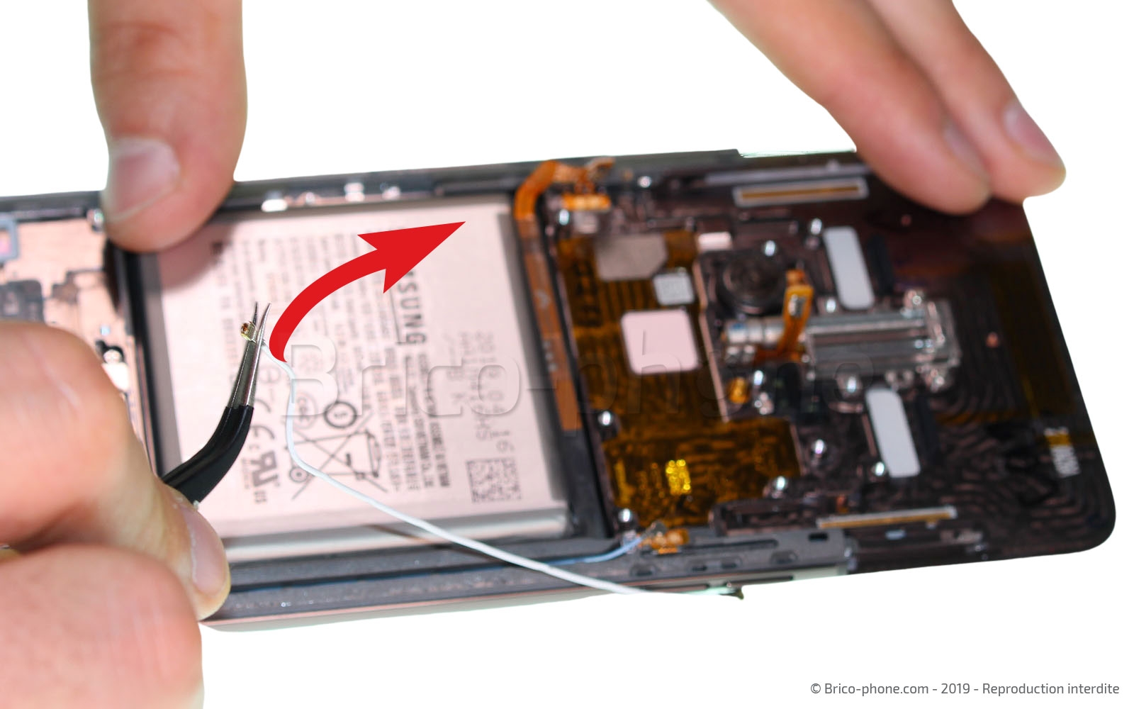 Démontage complet sur Galaxy A80 photo 2