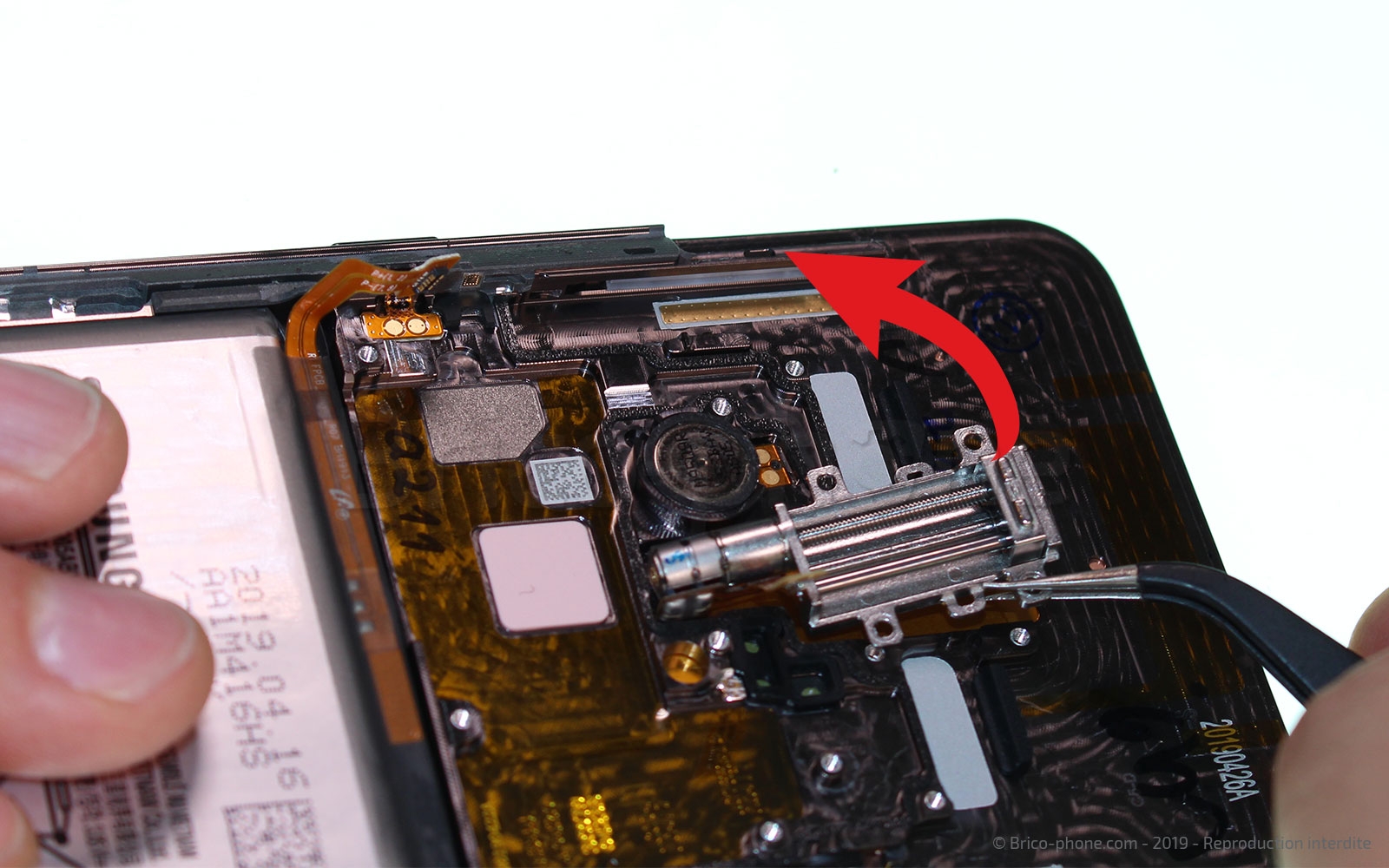 Démontage complet sur Galaxy A80 photo 2