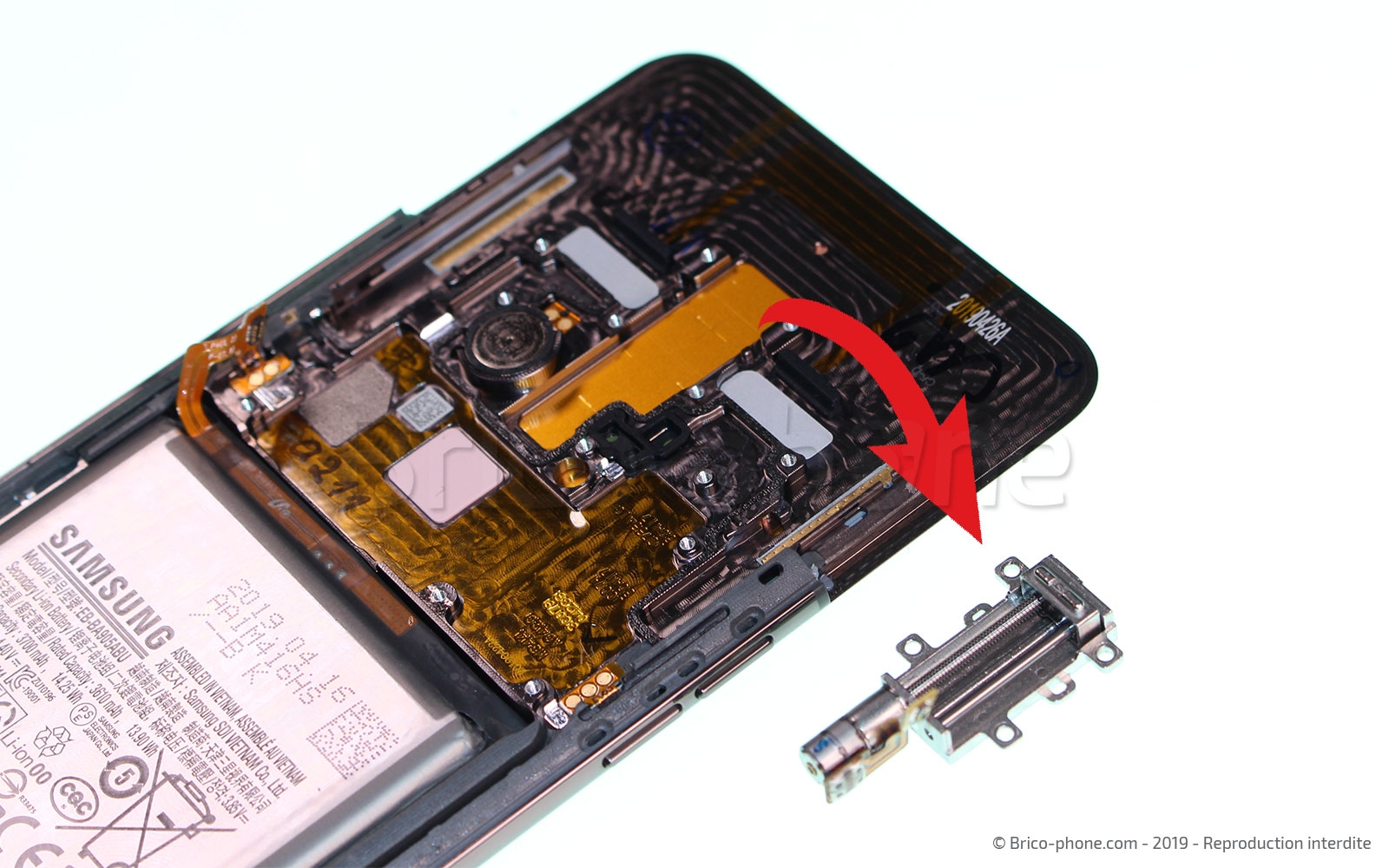 Démontage complet sur Galaxy A80 photo 3