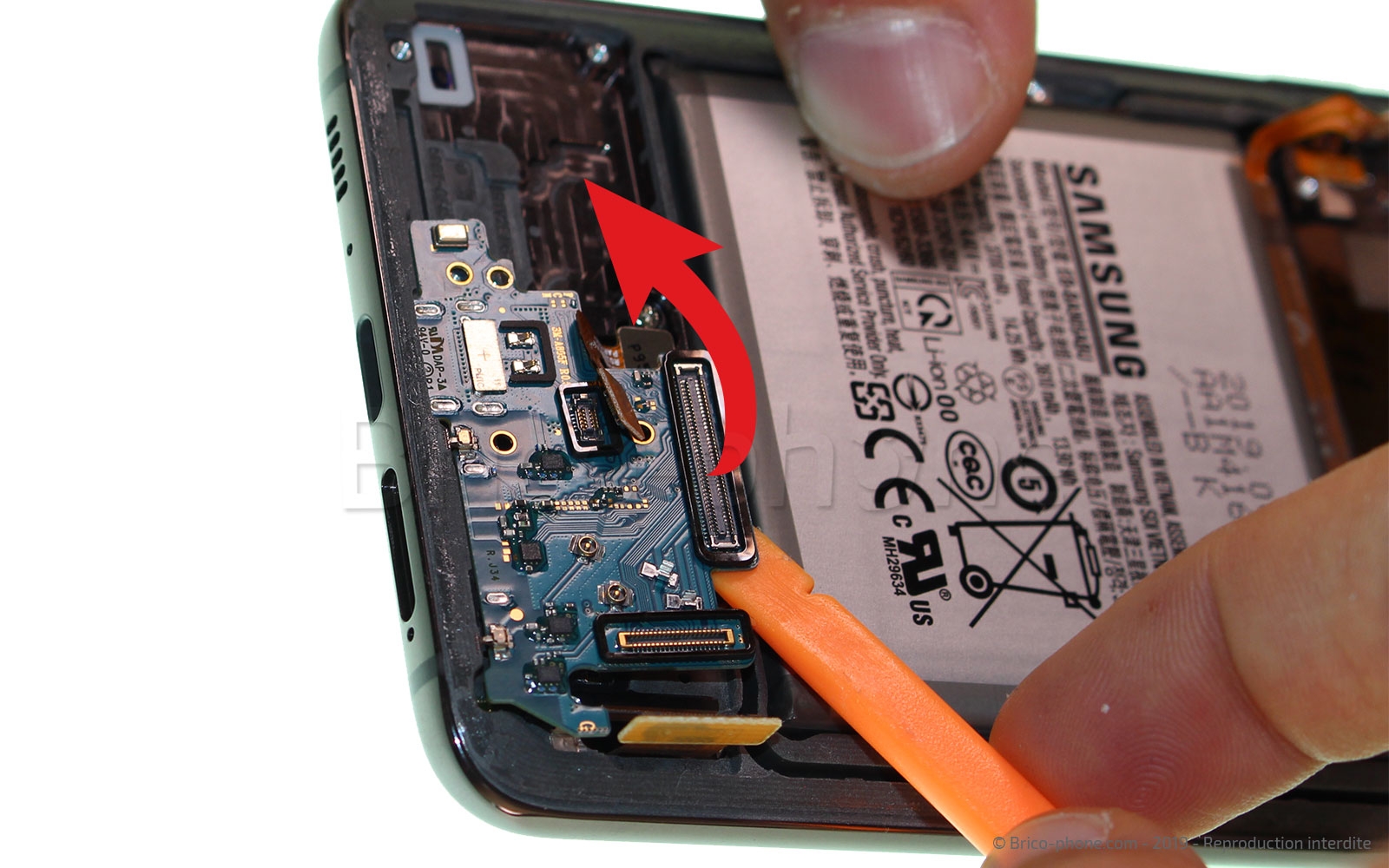 Démontage complet sur Galaxy A80 photo 2