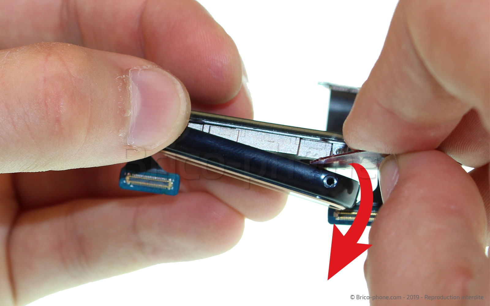 Démontage complet sur Galaxy A80 photo 3